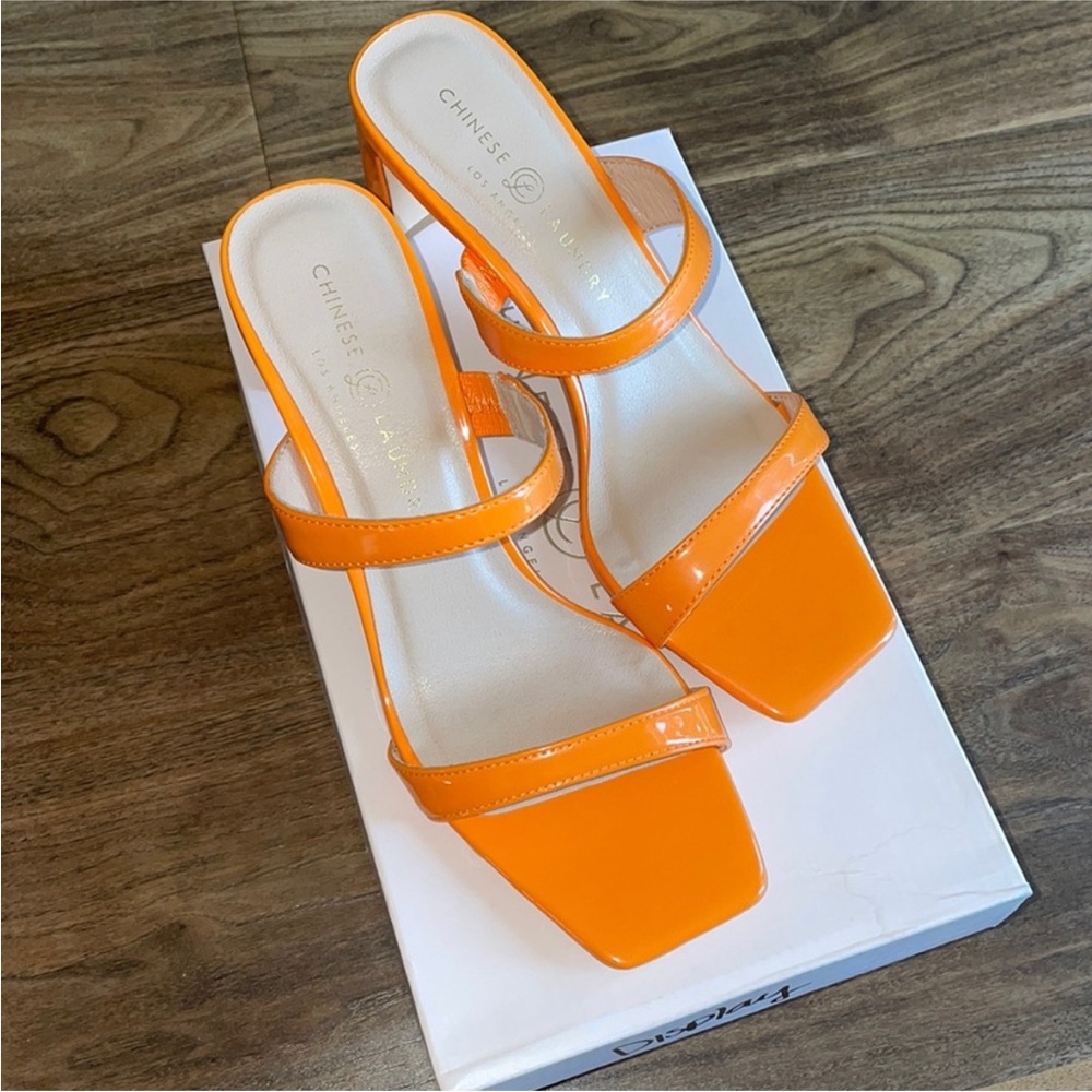 Chinese Laundry Orange heels